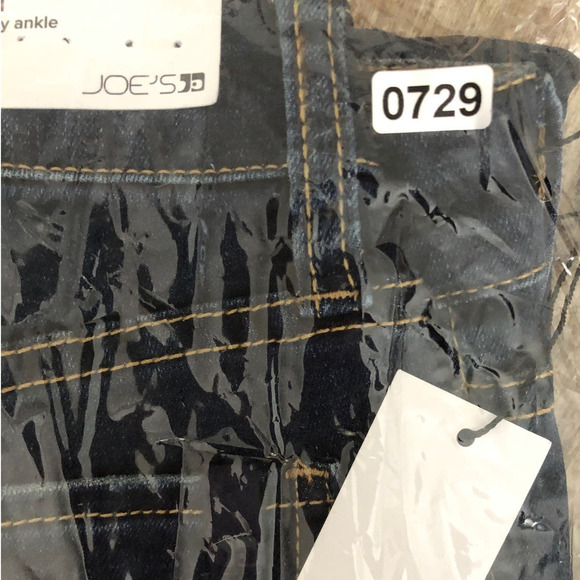 Joe's Jeans The Icon Jeans Mid Rise Skinny Ankle Denim Sutro Blue NWT Size 25 - Picture 8 of 8